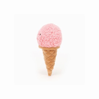 Jellycat Irresistible Ice Cream Strawberry USA | 18605TKXF